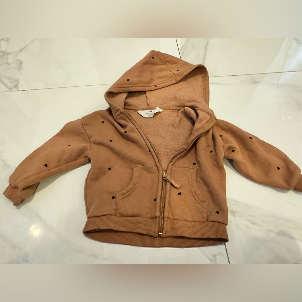 H&M kids heart jacket#10